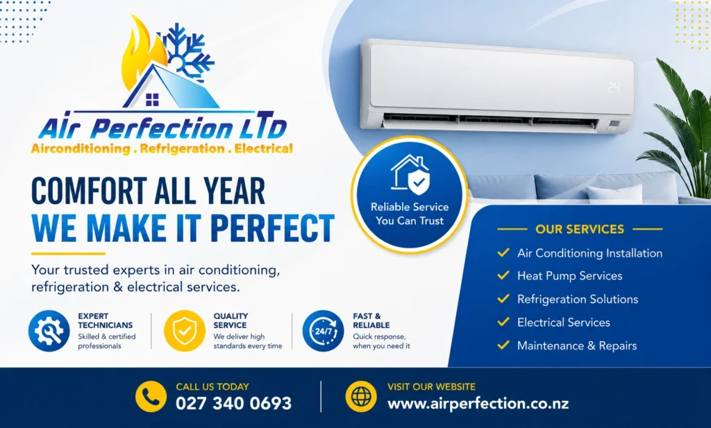 Mitsubishi heat pump service Auckland